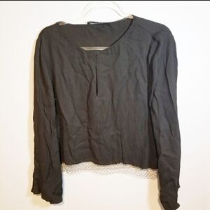Zara chainlink womens top